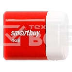 Флеш диск Smartbuy USB Drive 4Gb LARA Red (SB4GBLara-R), фото 1