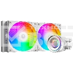 Система водяного охлаждения ID-Cooling FX240 Inf ARGB Soc-AM5/AM4/1200/1700/1851 белый 4-pin 27.2dB Al+Cu 300W Ret (FX240 INF WHITE), фото 1