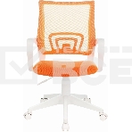 Кресло компьютерное Бюрократ CH-W695NLT TW-38-3 TW-96-1 оранжевый, сетка/ткань, крестовина пластик, пластик белый, фото17