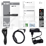 Саундбар SVEN SB-2040A, черный (40 Вт, Bluetooth, HDMI, ПДУ, Optical, USB, дисплей), фото9