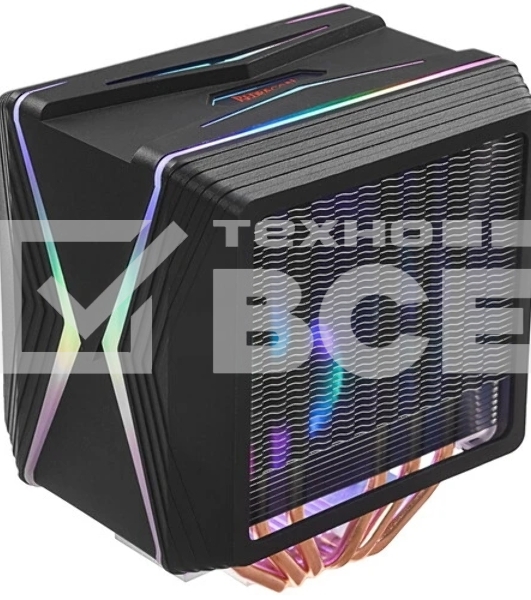 Кулер Redragon Hodur Dual-tower черный 120мм алюминий+медь 1800rpm 32,6db 200W 160мм