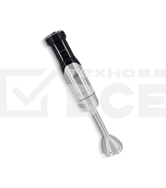 Блендер BQ HB421PS Steel-Black. Мощность 1400Вт, Режим Турбо 4 в1: Насадка для пюре + блендер+ миксер + измельчитель