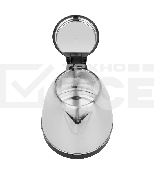 Чайник электрический BBK EK1503S черный/нержавеющая сталь