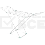 Сушилка для белья НИКА СБ1/Б белая, напольная,складная 18 м, фото 1