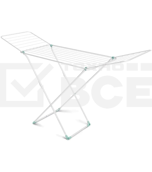 Сушилка для белья НИКА СБ1/Б белая, напольная,складная 18 м