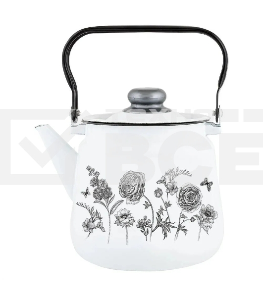 Чайник для плиты APPETITE 1с26с JE TAIME эмал 3,5 л