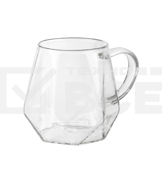 Чайник заварочный LEONORD AROMA, 820 мл из боросиликатного стекла, корпус с гранями (106791)