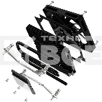 Кулер для процессора ID-COOLING IS-23i черный LGA1851/1700/1200/115X низкопрофильный высота 23мм (48шт/кор, TDP 45W, PWM, 2 тепл.трубки, медная база, FAN 80мм) BOX, фото4