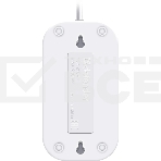 Удлинитель бытовой Defender B220 - 2 роз х 5 м, белый, фото4