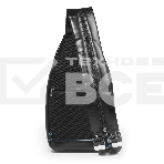 Рюкзак слинг Piquadro Blue Square CA4827B2/N черный натур.кожа, фото3