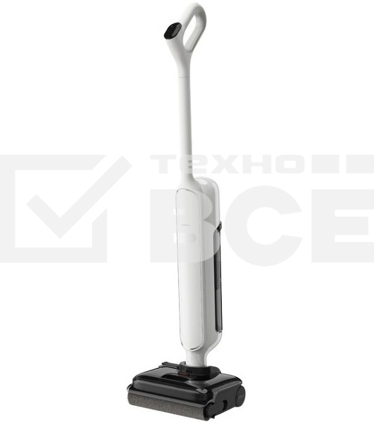 Пылесос вертикальный моющий Xiaomi Truclean W30 Pro Wet Dry Vacuum EU белый, питание от аккумулятора, 200 Вт, уборка сухая/влажная, пылесборник 0.7 л