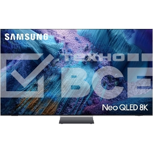 Телевизор QLED Samsung 75' QE75QN990FUXRU Series 9 черненое серебро/серебристый 4K Ultra HD 120Hz DVB-T2 DVB-C DVB-S2 USB WiFi Smart TV