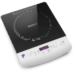 Плита настольная электрическая Kitfort КТ-101 белый/черный, стеклокерамика, фото 1