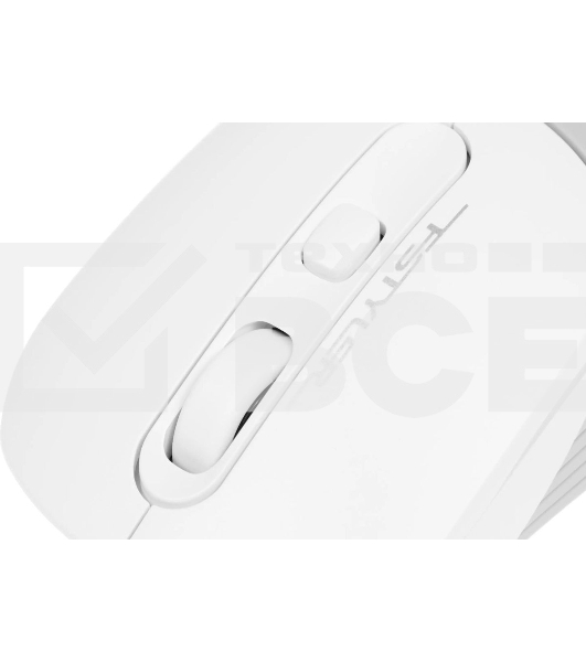 Мышь беспроводная A4Tech Fstyler FG10S белый/серый, 2000 dpi, радиоканал, USB, кнопки - 4