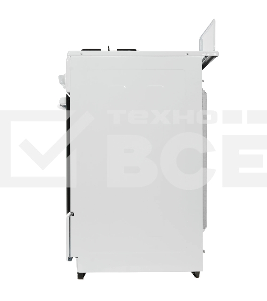 Плита комбинированная Flama RK 2201 W белый, конфорок 2 газовых и 2 электрических, духовка 50 л, 50 см x 85 см x 54 см