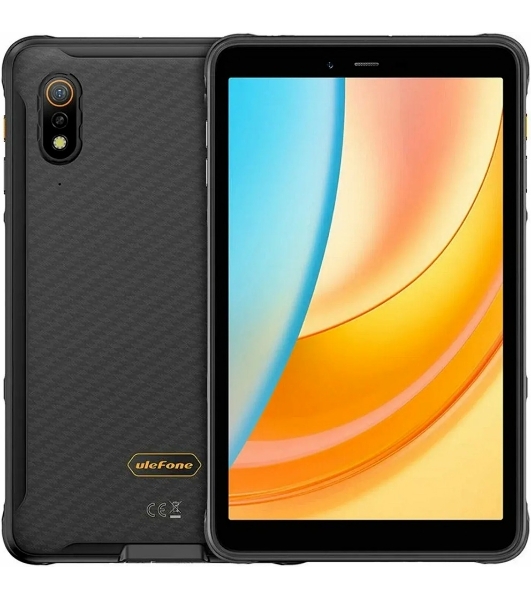 Планшет Ulefone Armor Pad Pro, 8', 8Gb, 128Gb, Nano-SIM, Android 13.x, черный