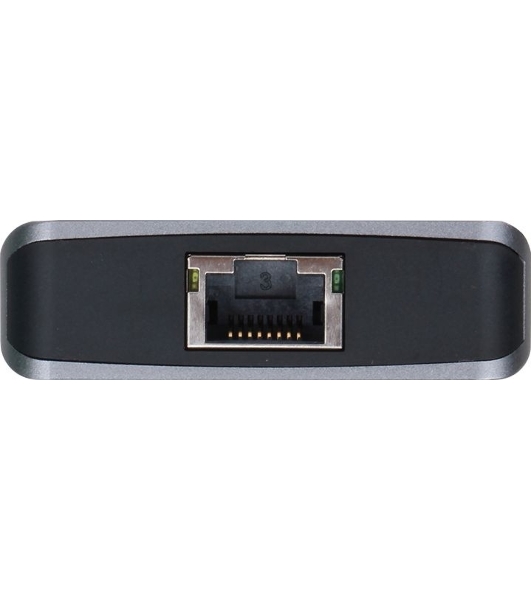 USB-концентратор VCOM CU4706, USB Type-C, HDMI/DP/USB3.0/TC/USB2.0/RJ45/SD/TF/PD/3.5 мм jack, USB Type-C