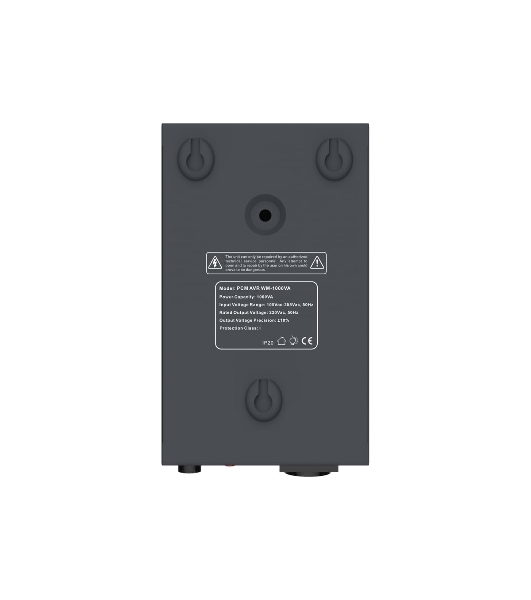 Стабилизатор напряжения Powercom WM-1000VA 800Вт 1000ВА графитовый