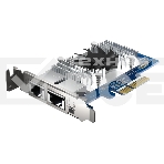 Сетевая карта QNAP QXG-10G2T-X710 LAN Expansion Card, PCIe Gen 3, Two 10GbE (10G / 5G / 2.5G / 1G / 100M)) Ports with SR-IOV and iSCSI, Block-based, Supports Multiple Virtual Disk Modes, фото2