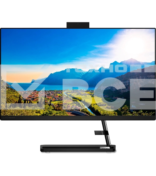 Моноблок AIO Lenovo IdeaCentre 3 24IAP7 i3-1215U 8Gb SSD 512Gb Intel UHD Graphics 23.8 FHD IPS BT Cam No OS Черный F0GH0171RU