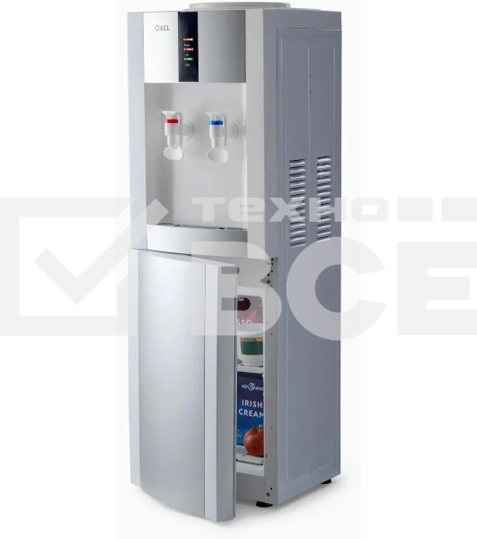 Кулер AEL LK-AEL-47c напольный компрессорный белый/серебристый