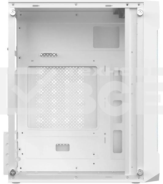 Корпус Оклик OCC-MN302F белый без БП mATX 1xUSB2.0 1xUSB3.0 audio