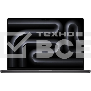 Ноутбук APPLE MacBook Pro 14 Space Black (M3 Max/36Gb/1Tb SSD/MacOS) (MRX53_RUSG) нужен переходник на EU