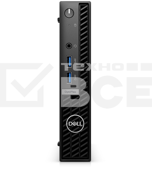 Компьютер Dell Optiplex 7010 Micro i5 13500T (2) 8Gb SSD256Gb UHDG 770 Linux GbitEth WiFi BT 260W мышь клавиатура черный (7010-5820)
