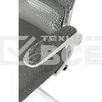 Кресло руководителя Бюрократ Sigma WH 1 серый, сетка/ткань, крестов. пластик, пластик белый, фото18