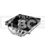 Кулер для процессора DEEPCOOL AN600 серебристый, 120 мм, алюминий/медь, 1850 об/мин, 24.2 дБ, 4 pin, 180 Вт, 67 мм, фото 1