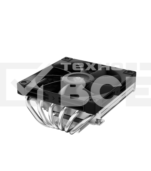 Кулер для процессора DEEPCOOL AN600 серебристый, 120 мм, алюминий/медь, 1850 об/мин, 24.2 дБ, 4 pin, 180 Вт, 67 мм