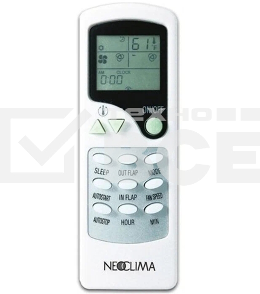 Кондиционер кассетный Neoclima NS/NU-36BT3 36000 BTU, 105 м², 41 дБ, охлаждение, обогрев, осушение, белый