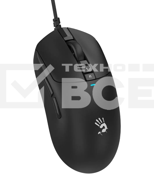 Мышь проводная A4Tech Bloody W72 Ultra черный, 20000 dpi, USB, кнопки - 7