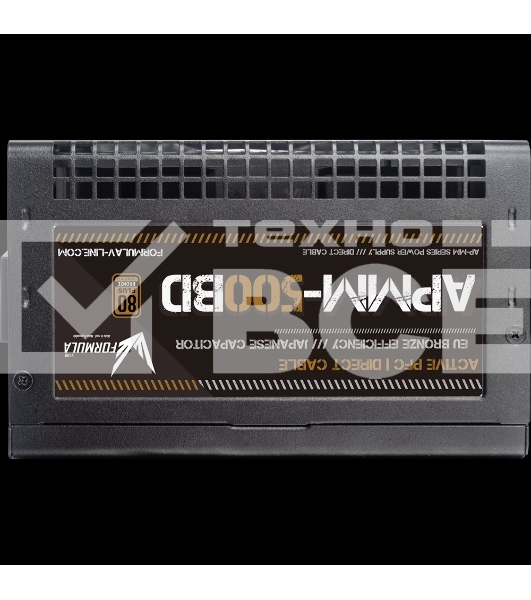 Блок питания Aerocool / Formula APMM-500BD, 500Вт, 80 PLUS Bronze, 120мм, черный