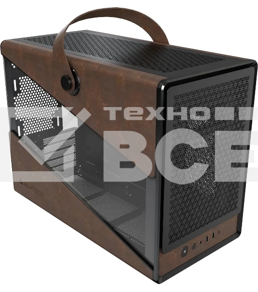 Компьютерный корпус Montech Heritage (B) черный без БП mATX 9x120мм 2x140мм 2xUSB3.0 audio bott PSU