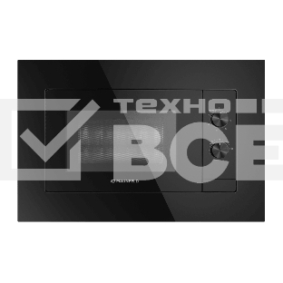 Микроволновая печь встраиваемая Maunfeld JBMO725BK01 чёрный, 20 л, 700 Вт, переключатели - поворотный механизм