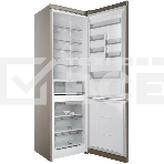 Холодильник Hotpoint HT 6200 BZ бронзовый двухкамерный 240/83л морозилка снизу, No Frost, фото2