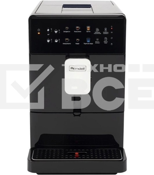 Кофемашина Rondell RDE-1115 1400Вт черный