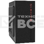 Компьютерный корпус Miditower ExeGate AA-443U-UNS400 (ATX, БП UNS400 с вент. 12см, 2хUSB+1хUSB 3.0+HD Audio, черный), фото 1