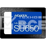 Накопитель SSD ADATA SU650, 512Gb, SATA III, 2.5