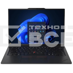 Ноутбук ThinkPad X1 Carbon Gen 13 Aura Edition WUXGA (1920x1200) IPS 500N, Ultra 7 265U, 16GB Soldered LPDDR5x, 1TB SSD M.2,  Integrated Graphics, WiFi6E, BT, TPM2, FPR, IR Cam, 57Wh, 65W USB-C, Win 11 Pro, 1