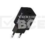 Сетевое зарядное устройство Maxvi A354PD Type-C 20W PD3.0 + USB 2.4A, черный, фото 1