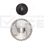 Триммер Denzel DT 43 бензиновый 43см3 2.5 лс. неразъемная штанга состоит из 2 частей, фото5