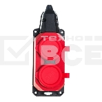 Колодка каучуковая ЭРА с/з 2 гн 16A IP44 красная (12/120/720), фото3