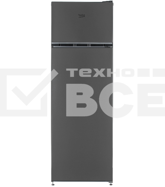 Холодильник Beko B1RDSK280G серый двухкамерный 210/46л морозилка сверху