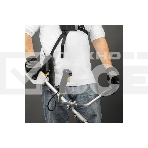 Триммер электрический Kranz KR-1400, 1400Вт, 420/255мм, катушка+диск, разборная штанга, фото3