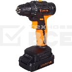 Дрель-шуруповерт аккумуляторная Вихрь ДА-18Л-2К/Б 72/14/22, Аккумуляторная, 18В, 2 АКБ, Кейс, фото12