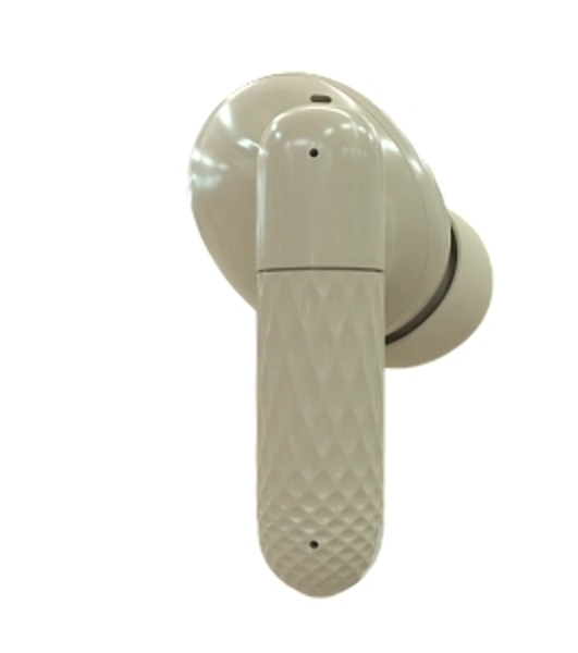 Наушники TWS More choice БВ37 бежевый, внутриканальные, Bluetooth, сенсорное управление, до 4 ч