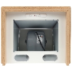 Вытяжка каминная Elikor Вилла 60П-650-П3Л бежевый, 60 см, 650 м³/ч, 36 дБ, фото3