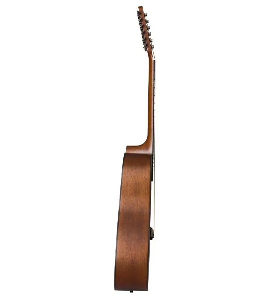 Акустическая гитара BATON ROUGE X11LS/D-12 Кол-во струн: 12, тип корпуса: дредноут, верхняя дека: ель, нижняя дека и обечайки: махагон, гриф: махагон, накладка грифа: овангкол, кол-во ладов: 21, мензура: 630 мм, цвет: натуральный, матовый